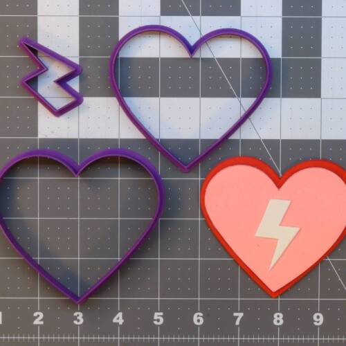 AED Icon 266-A515 Cookie Cutter Set