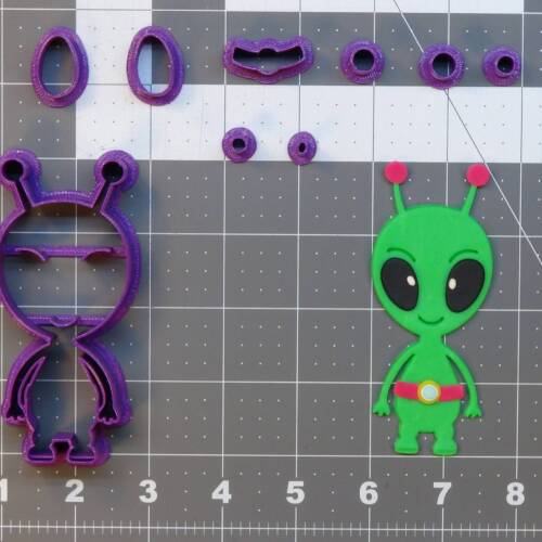 Alien 266-A440 Cookie Cutter Set