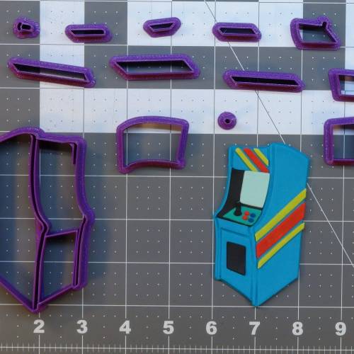 Arcade Machine 266-B645 Cookie Cutter Set