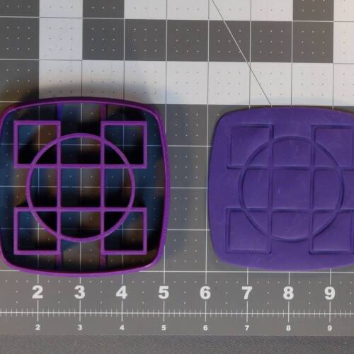 Art Deco Geometric Motif 266-C500 Cookie Cutter