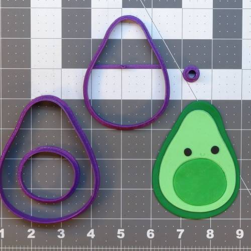 Avocado 266-995 Cookie Cutter Set