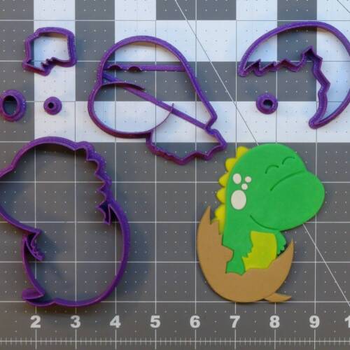 Baby DinoSaur 266-B869 Cookie Cutter Set