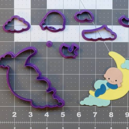 Baby Moon 266-A371 Cookie Cutter Set