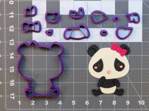 Baby Panda 266-A379 Cookie Cutter Set