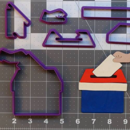 Ballot Box 266-A707 Cookie Cutter Set