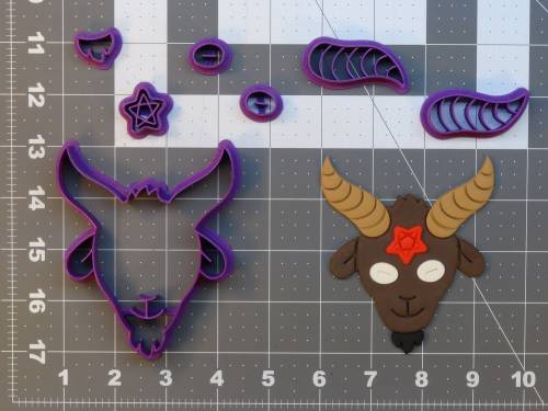 Baphomet 266-A551 Cookie Cutter Set