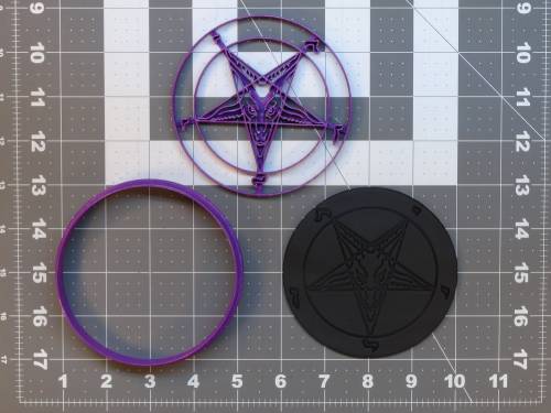 Baphomet 266-B137 Cookie Cutter Set