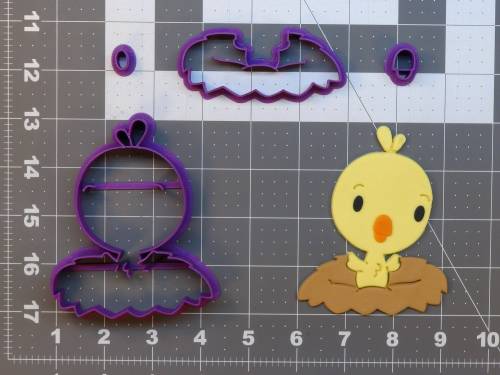 Bird in Nest 266-A656 Cookie Cutter Set