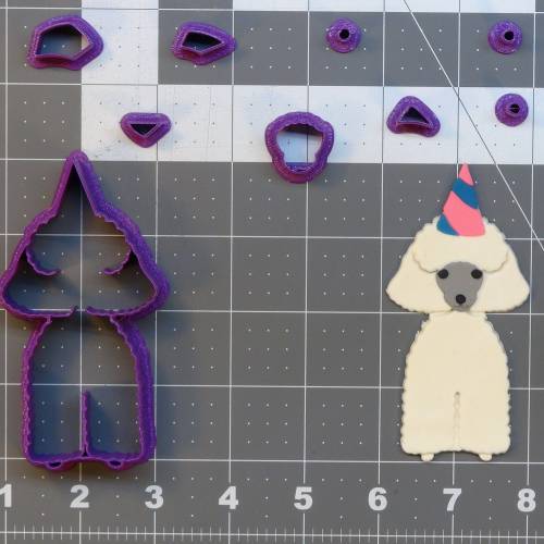 Birthday Dog 266-B396 Cookie Cutter Set
