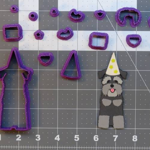 Birthday Dog 266-B397 Cookie Cutter Set