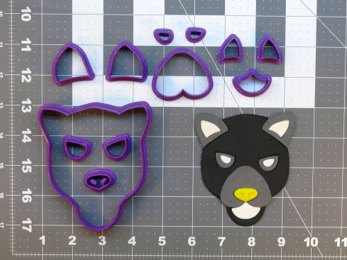 Black Panther 266-574 Cookie Cutter Set