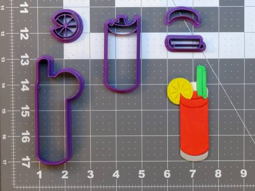 Bloody Mary 266-A192 Cookie Cutter Set