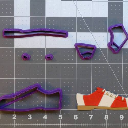 Bowling Shoe 266-B764 Cookie Cutter Set