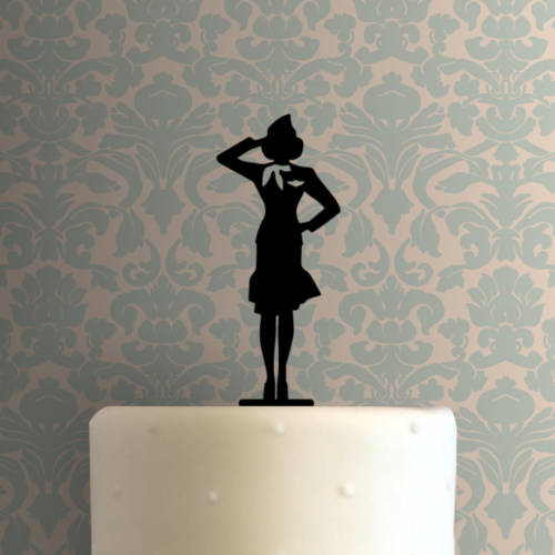 Airline Stewardess 225-A012 Cake Topper