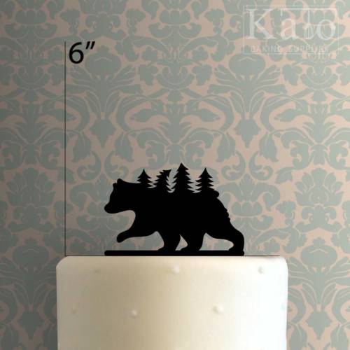 Bear Forest 225-254 Cake Topper