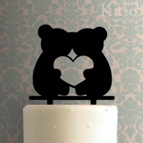 Bears Heart 225-553 Cake Topper