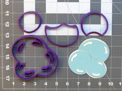 Bubbles 266-740 Cookie Cutter Set 4 inch