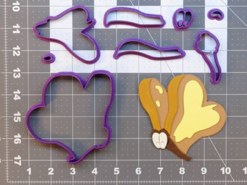 Butter Fly 266-A129 Cookie Cutter Set 4 inch