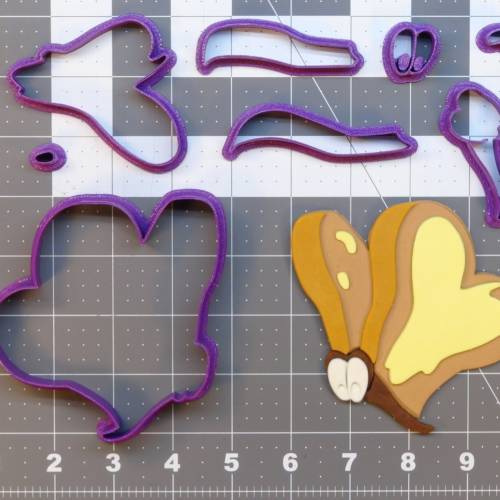 Butter Fly 266-A129 Cookie Cutter Set 4 inch