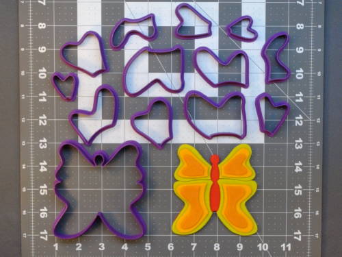 Butterfly 266-553 Cookie Cutter Set 4 inch