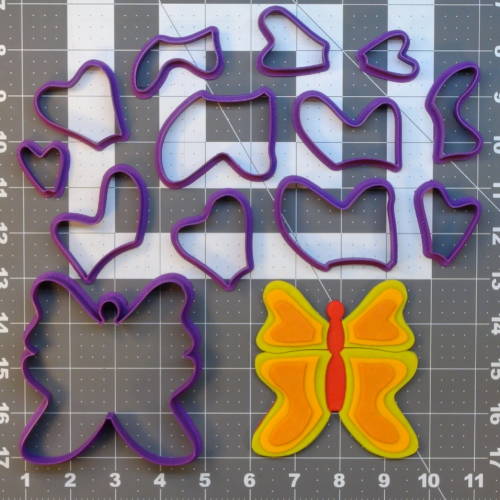 Butterfly 266-553 Cookie Cutter Set 4 inch