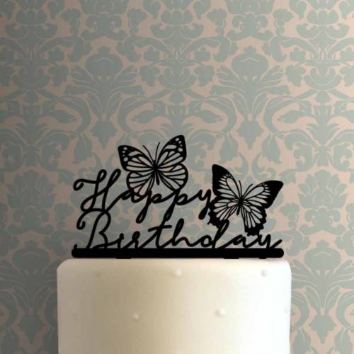 Butterfly Happy Birthday 225-993 Cake Topper