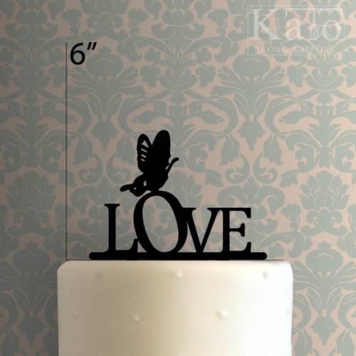 Butterfly Love 225-231 Cake Topper