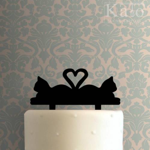 Cat Heart 225-535 Cake Topper