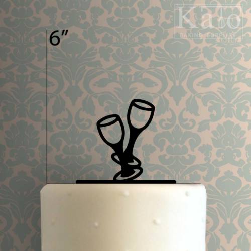 Champagne Cheers 225-249 Cake Topper