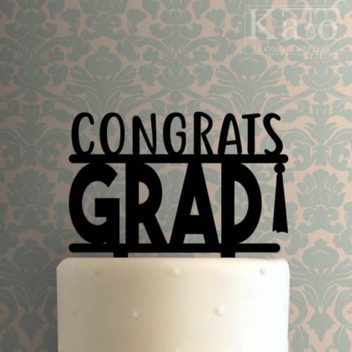 Congrats Grad 225-470 Cake Topper