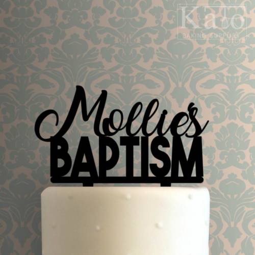 Custom Baptism 225-410 Cake Topper