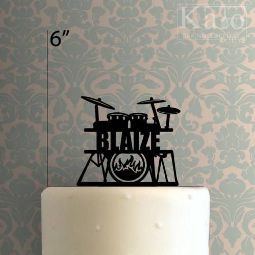 Custom Drums 225-303 Cake Topper