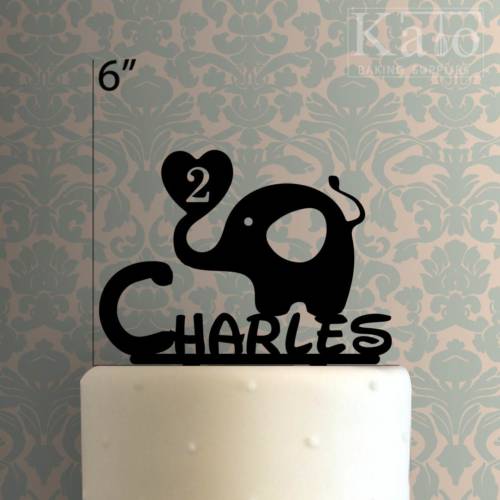 Custom Elephant 225-043 Cake Topper