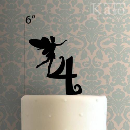 Custom Fairy Birthday Number 225-023 Cake Topper