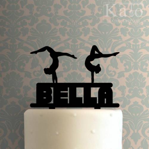 Custom Gymnastics 225-563 Cake Topper