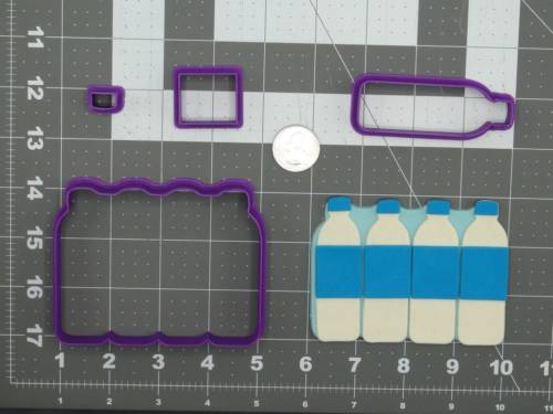 Case of Water Bottles 266-D166 Cookie Cutter Set 4 inch