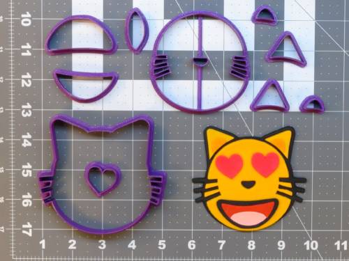 Cat Face 266-A251 Cookie Cutter Set 4 inch