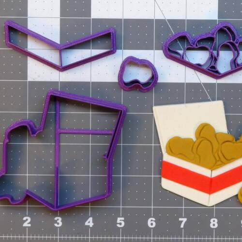 Chicken Nuggets 266-A041 Cookie Cutter Set 4 inch