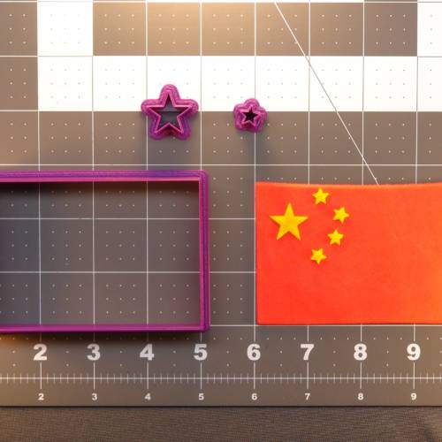 China Flag 266-432 Cookie Cutter Set 4 inch