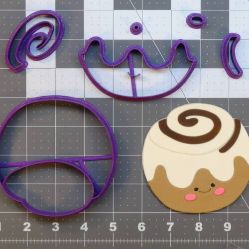 Cinnamon Bun 266-B610 Cookie Cutter Set 4 inch