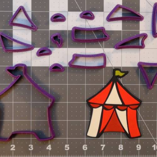 Circus Tent 266-C165 Cookie Cutter Set 4 inch