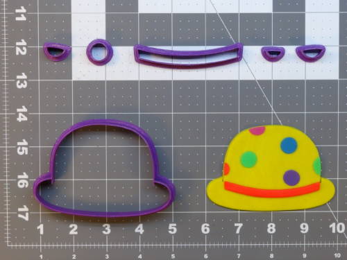 Clown Hat 266-A416 Cookie Cutter Set 4 inch