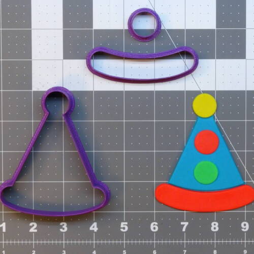 Clown Hat 266-A417 Cookie Cutter Set 4 inch