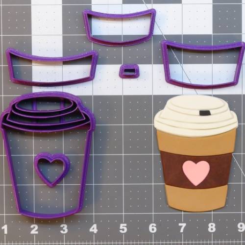 Coffee 266-974 Cookie Cutter Set 4 inch