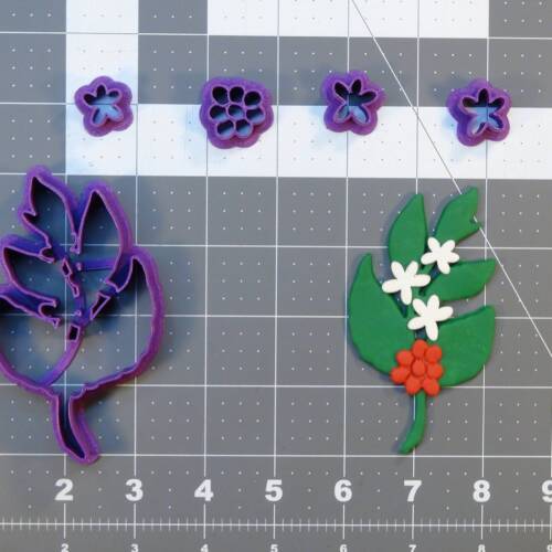 Coffee Plant 266-C214 Cookie Cutter Set 4 inch