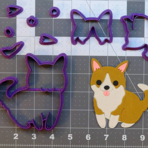 Corgi 266-B956 Cookie Cutter Set 4 inch
