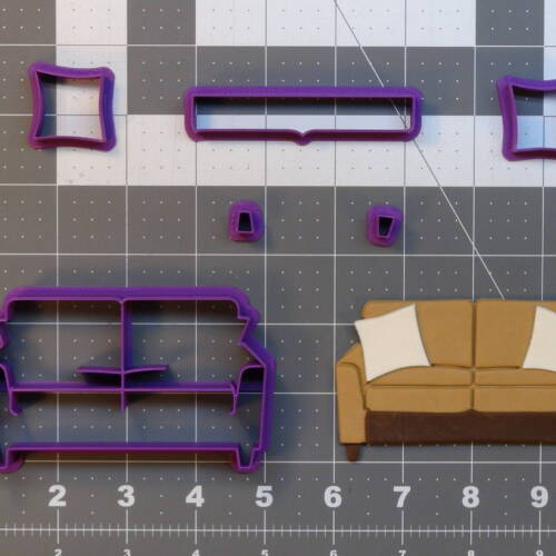 Couch 266-A890 Cookie Cutter Set 4 inch