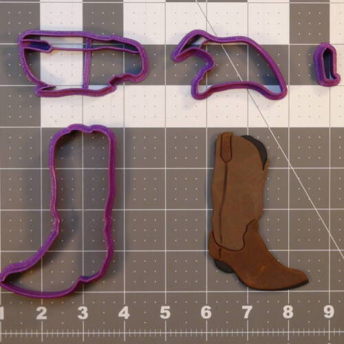 Cowboy Boot 266-C170 Cookie Cutter Set 4 inch