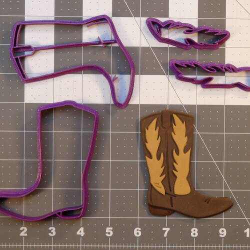 Cowboy Boot 266-C171 Cookie Cutter Set 4 inch