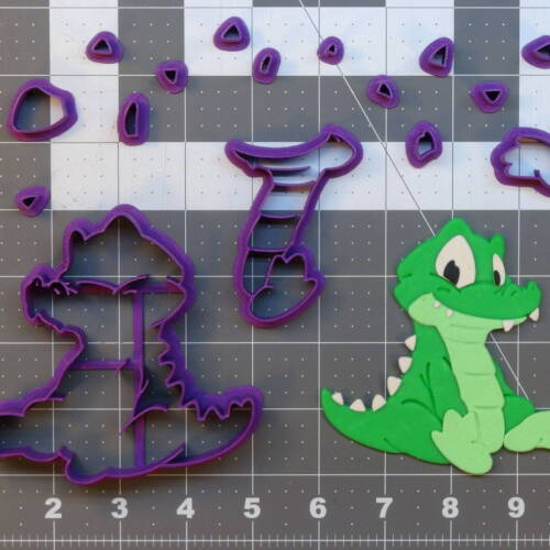 Crocodile 266-A663 Cookie Cutter Set 4 inch
